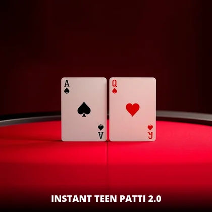 Instant Teen Patti 2 live game on the 99exch casino floor